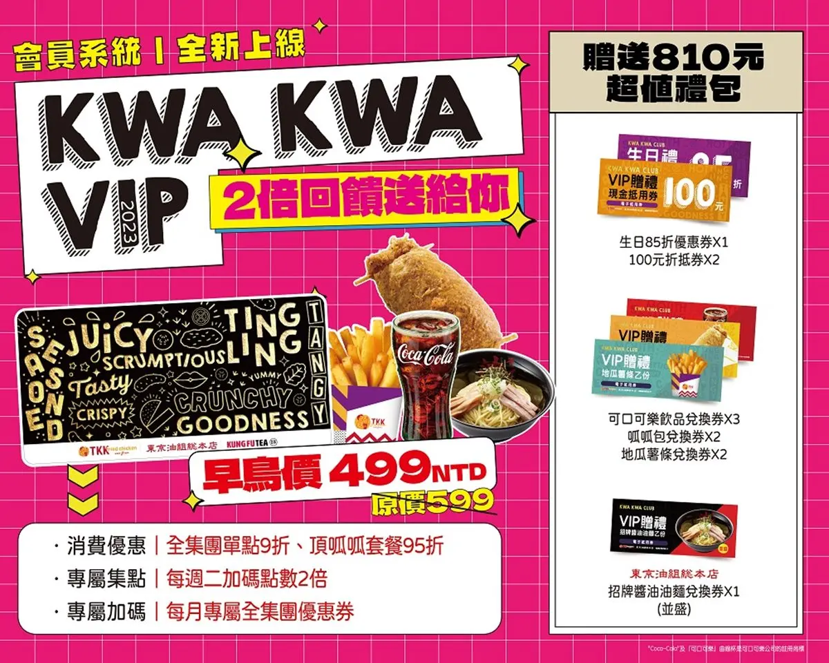 頂呱呱推「免費吃雞腿」！加LINE就可全台兌換原味雞腿，還有810元好康可拿