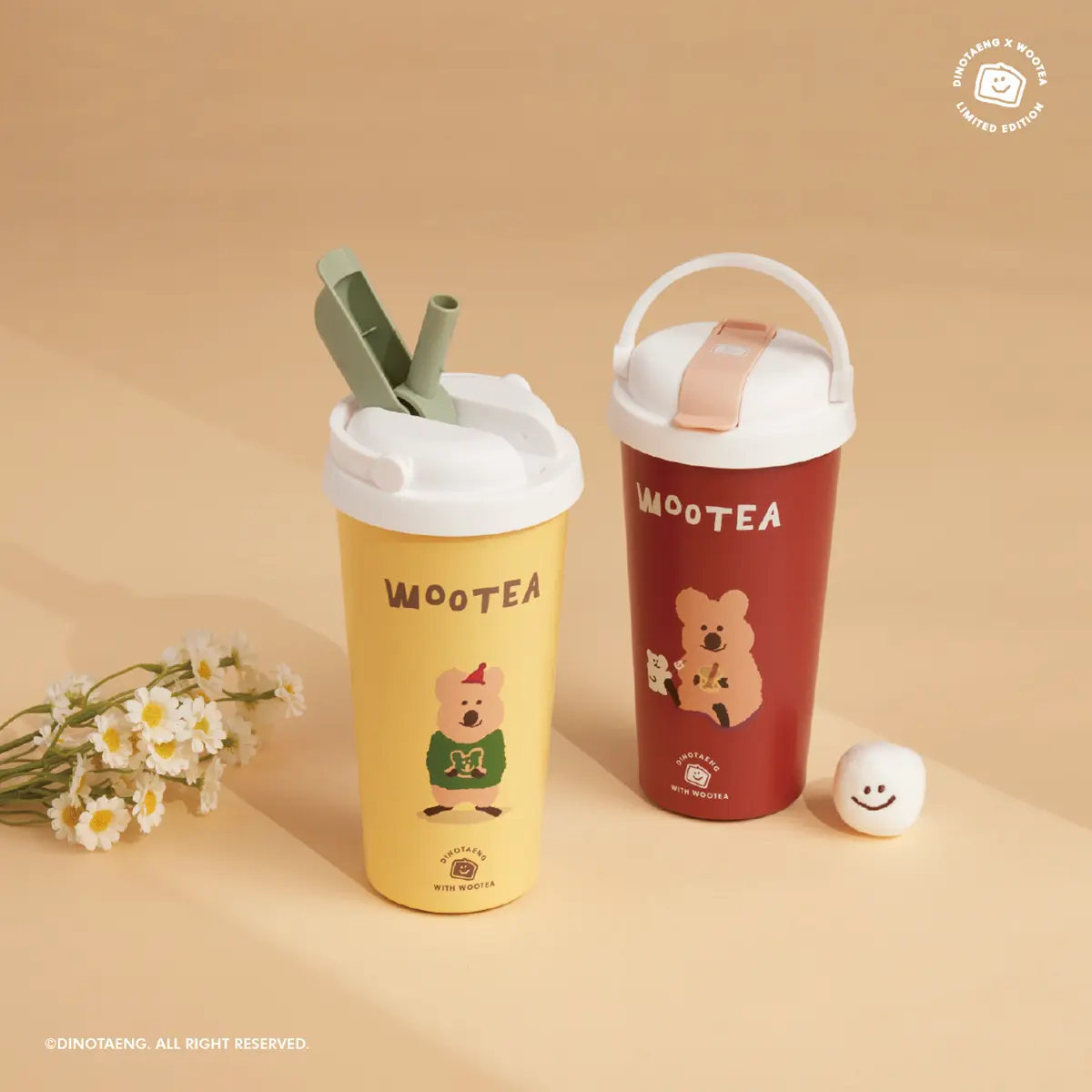 年底最Q台韓合作！五桐號ｘ韓國DinoTaeng矮袋鼠Q爆，５大周邊全抱走