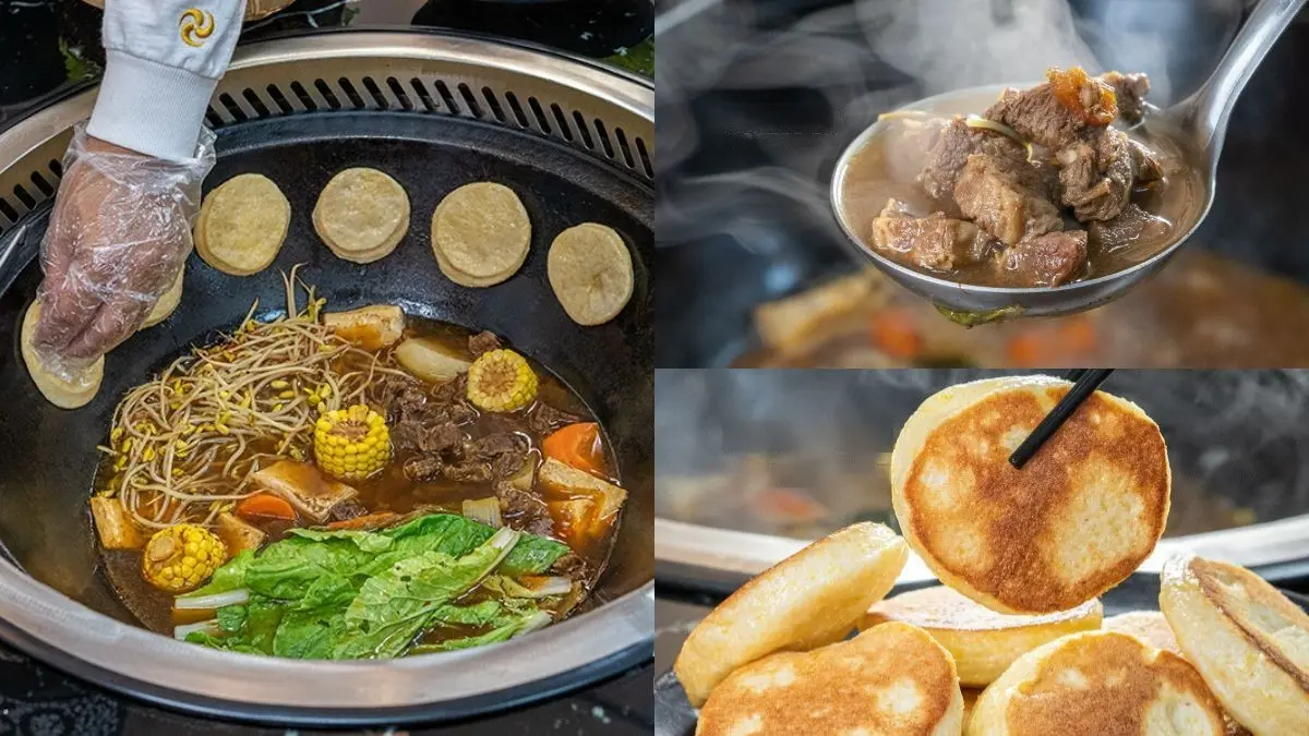東北闆娘坐鎮！全台唯一「正宗鐵鍋燉肉」，必點手工玉米餅＋祕製辣醬超對味