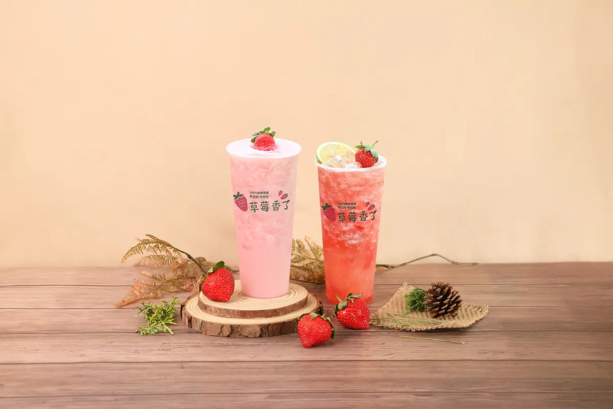 大苑子草莓飲買一送一、免費喝！雙夯品全台開喝，再吃限定「草莓鲜乳霜淇淋」