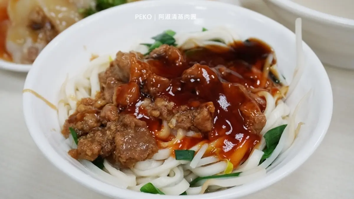 「甜辣乾麵」肉燥很不錯，麵條也很有勁道。（圖片來源：PEKO の Simple Life）