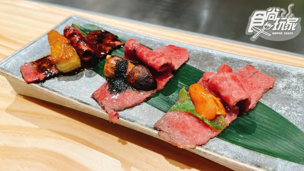 【新開店】直擊王品新鐵板燒！「阪前」推頂級和牛７吃，開幕送獺祭金箔和牛頰