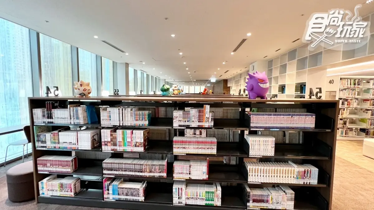 開幕了！開箱全台最潮「綠建築圖書館」，先打卡蔦屋書店、超萌寶可夢區