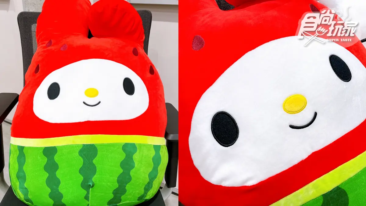 三麗鷗粉衝好市多！巨萌「20吋美樂蒂大抱枕」，再收Hello Kitty美人魚