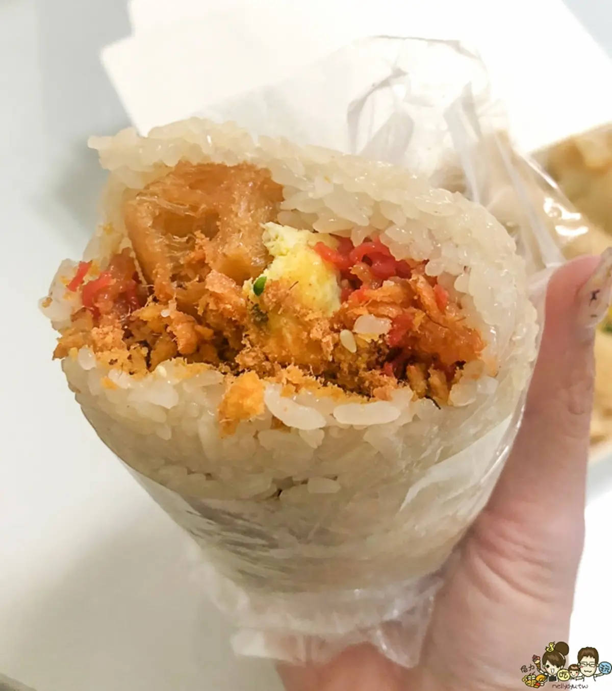 分量多到用便當盒裝！網推「隱藏版蛋餅飯」30元開吃，包滿糯米＋配料超飽足