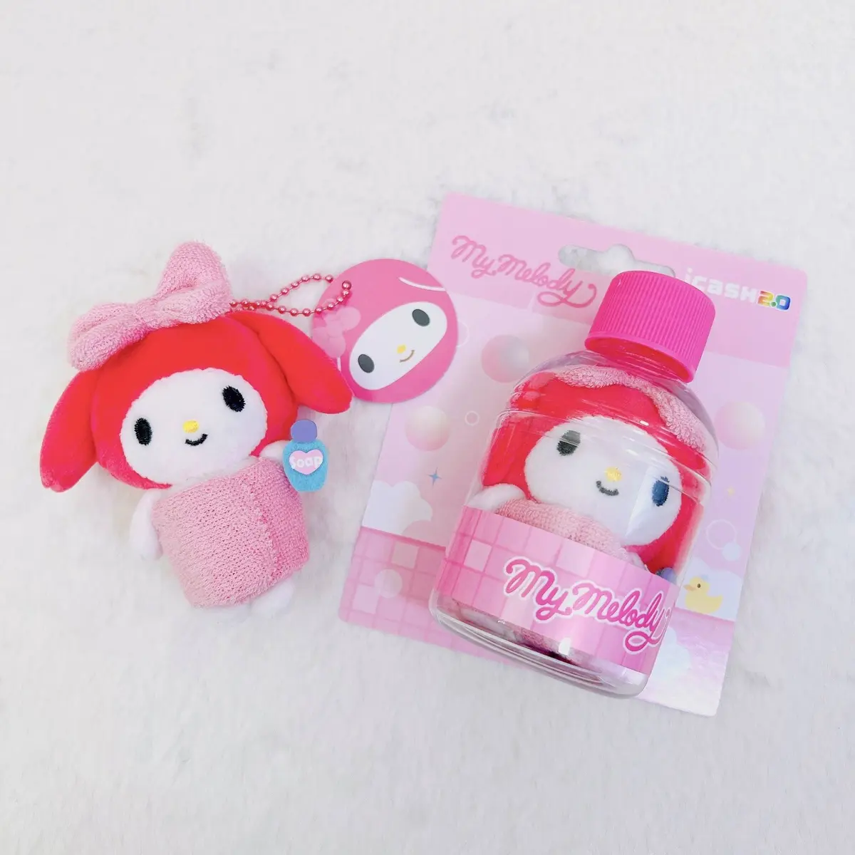 KITTY、大耳狗可愛出浴！「三麗鷗瓶中娃娃icash2.0」４角色，塞進寶特瓶Q爆