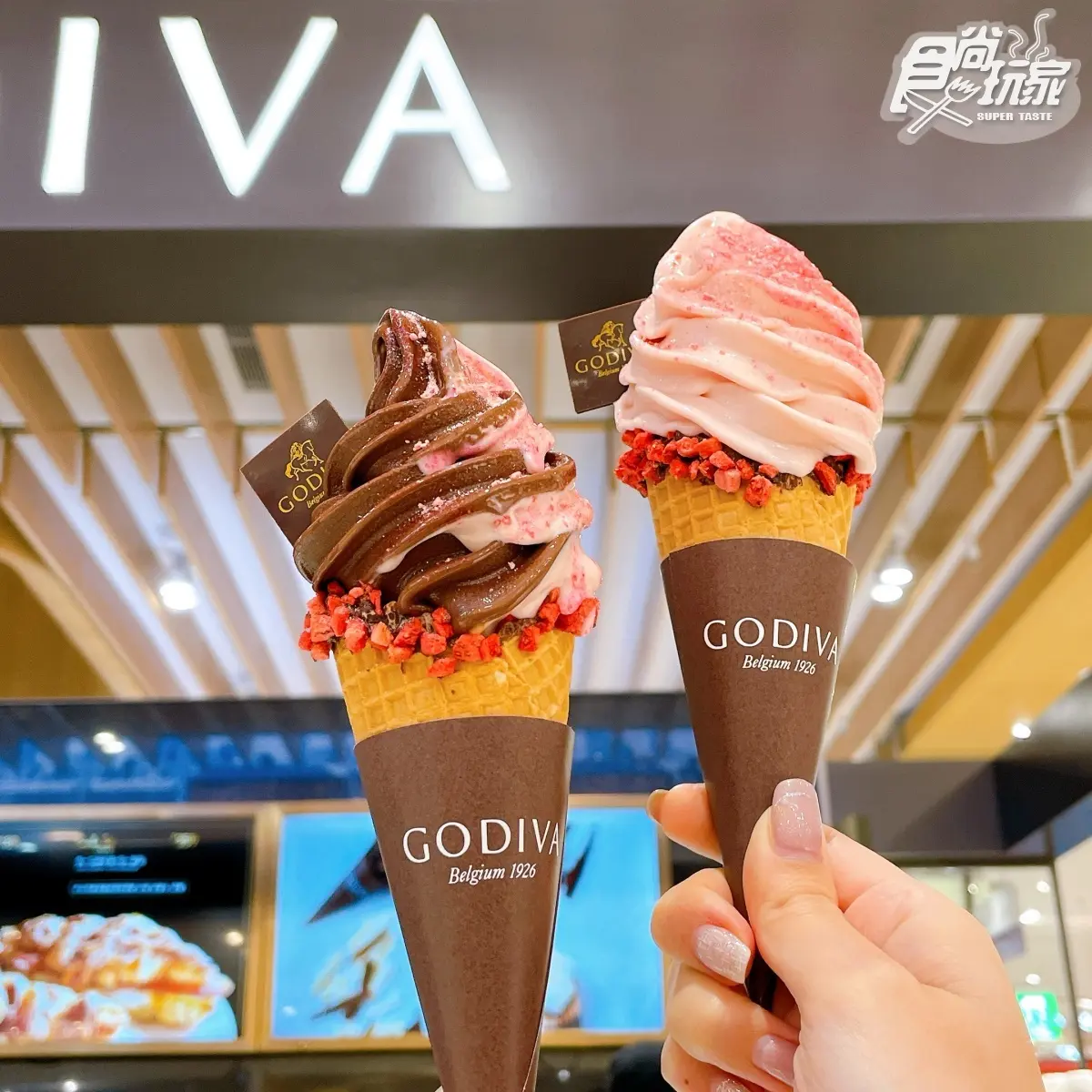 就是明天！GODIVA「草莓巧克力霜淇淋＋香濃奶昔」限量開賣，門市資訊一次看