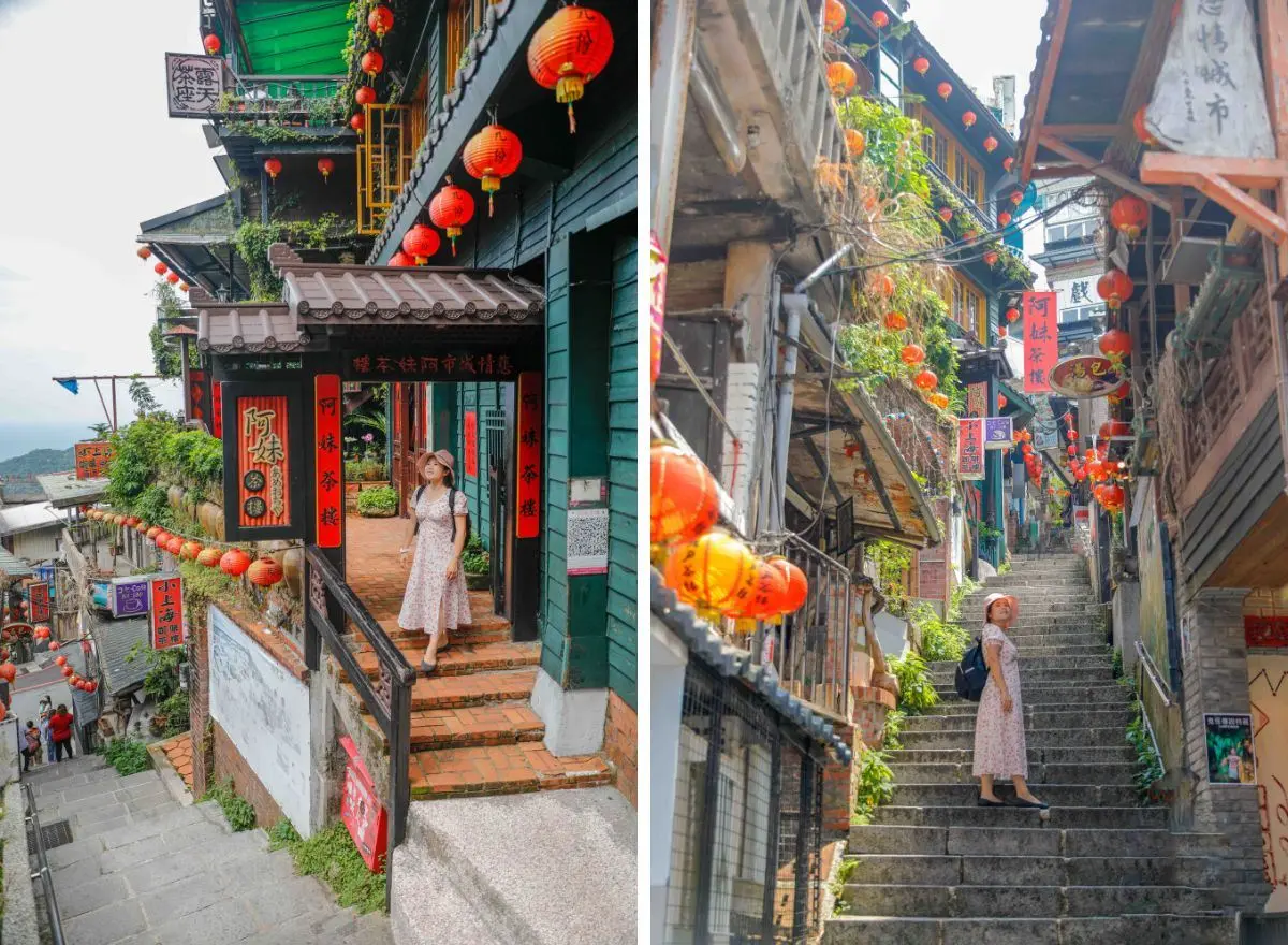 朝聖《神隱少女》場景！打卡九份老街「最美茶樓」，爽嗑牛肉麵配無敵海景