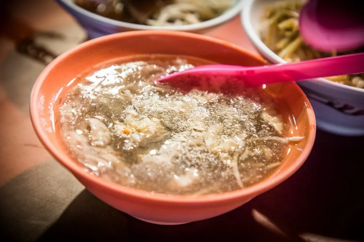 雲林北港美食４｜北港阿敏蟳羹小排飯：在地70年老字號