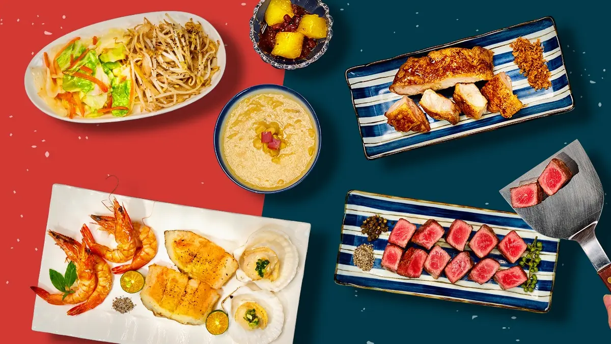 【新開店】318元自助吧吃到飽！王品全新「就饗鐵板燒」，開幕時間、菜單一次看
