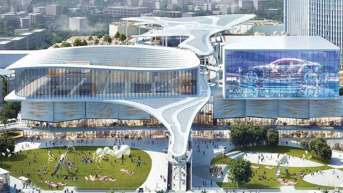 全台最大百貨!這時開逛「高鐵娛樂購物城」,巨型室內瀑布、動漫主題館都有