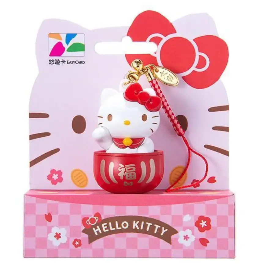 每年最搶「KITTY達摩3D悠遊卡」來了!全新招財貓快收,3/22起6大通路開賣 每年最搶「KITTY達摩3D悠遊卡」來了!全新招財貓快收,3/22起6大通路開賣