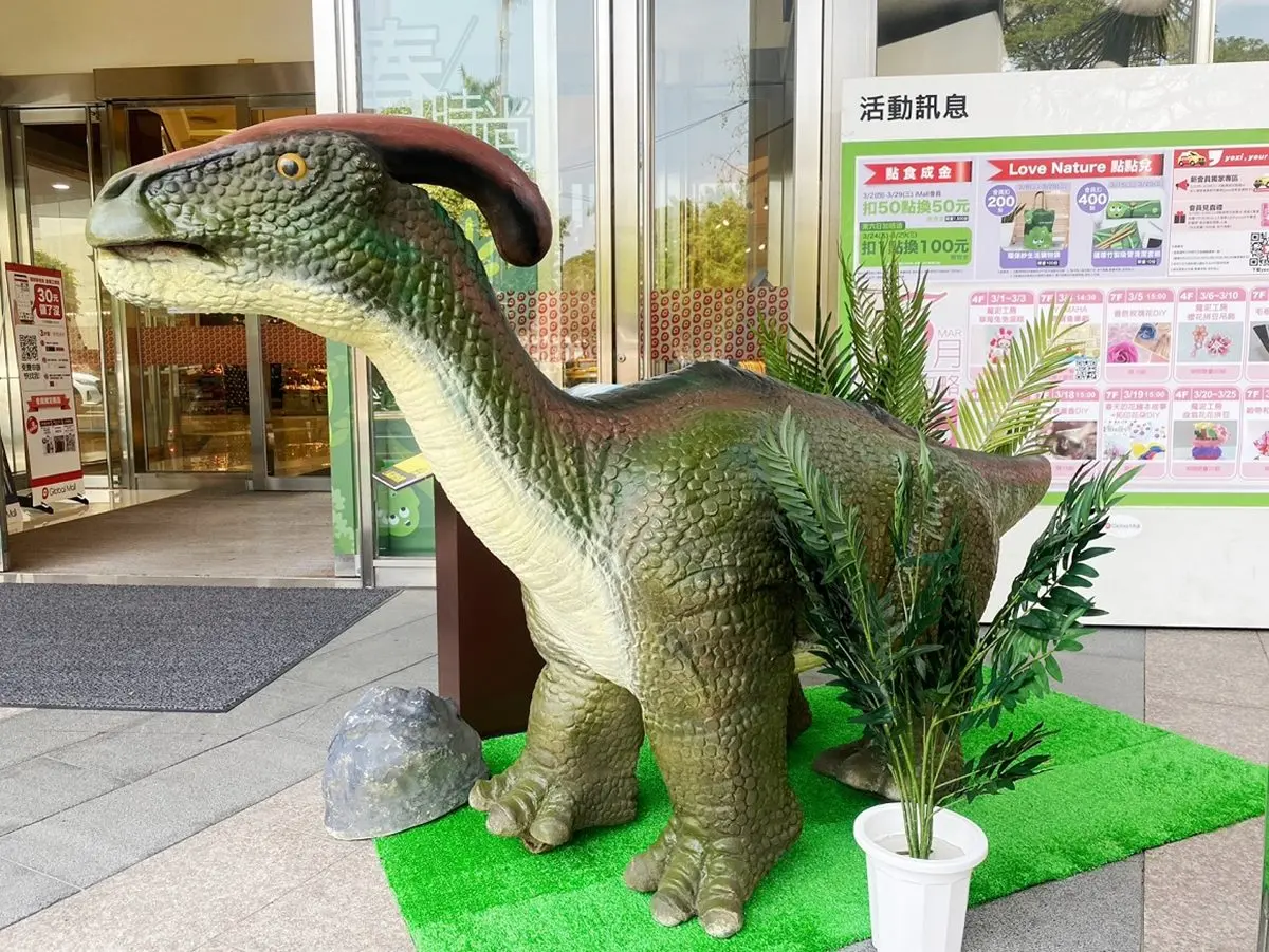 韓國超夯小兔免費拿！連假必拍３打卡展：13隻巨型恐龍現身、爽吃泰國美食季