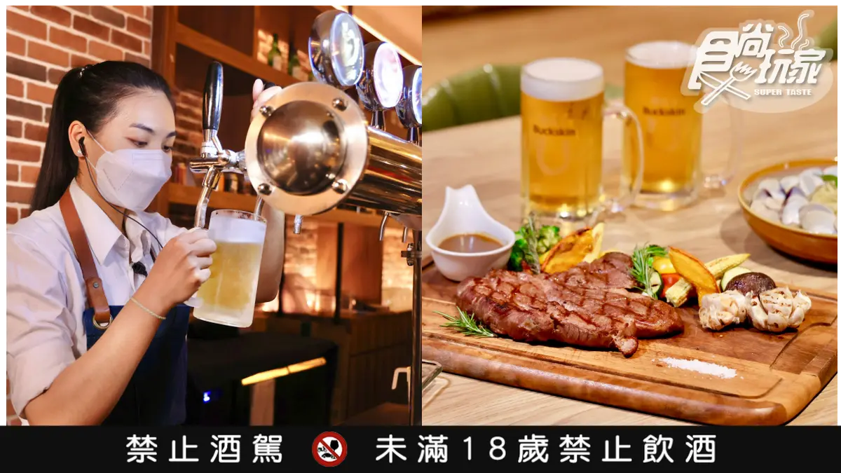 買一送一、２折入住！台中全新飯店祭6000元加碼，再嗑巨無霸牛排、蛤蠣麵