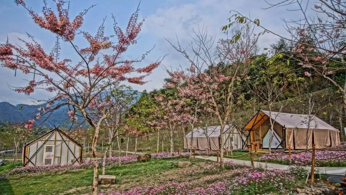 寶來花賞溫泉公園