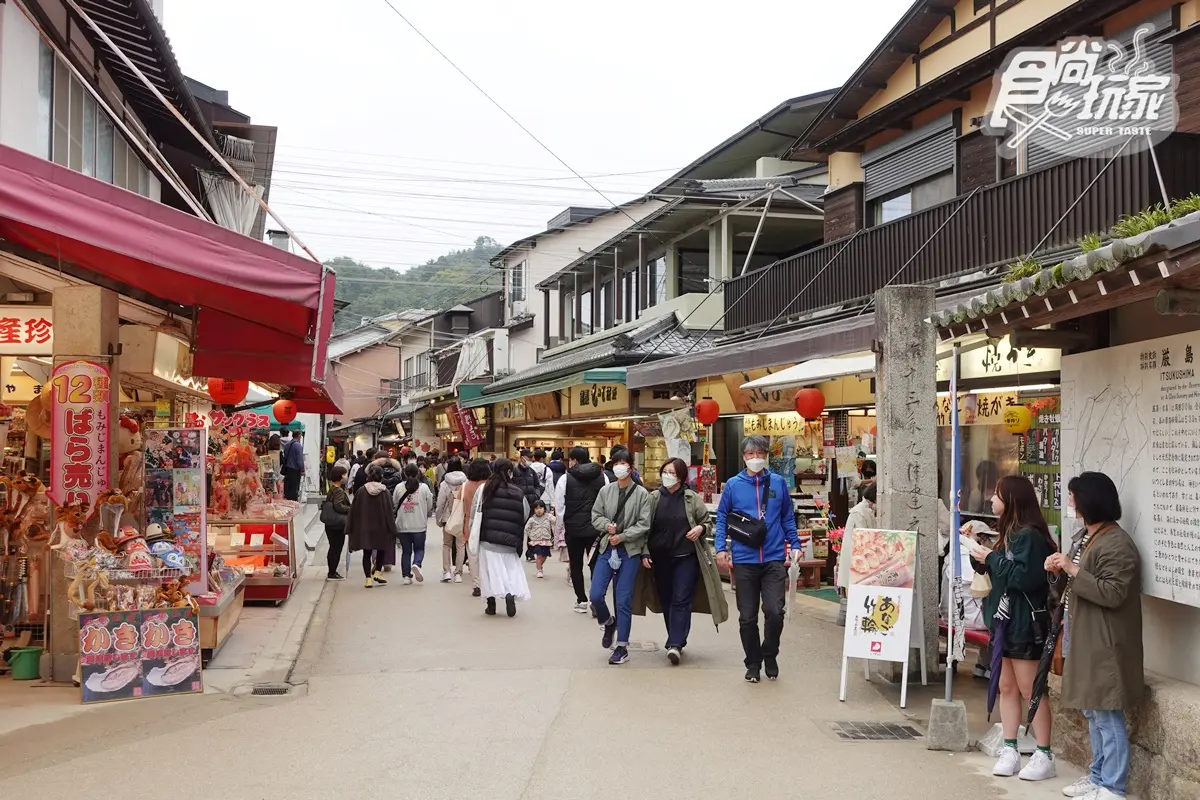 海上大鳥居重新亮相！「嚴島神社＋商店街」看Ｑ萌小鹿、幸運飯勺帶回家