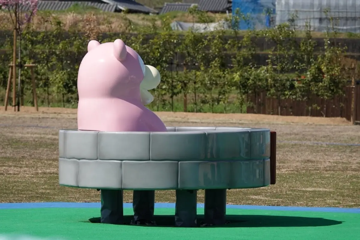 免費入園!超萌粉色「呆呆獸公園」新開幕,攀爬區、尾巴溜滑梯好玩又好拍 免費入園!超萌粉色「呆呆獸公園」新開幕,攀爬區、尾巴溜滑梯好玩又好拍
