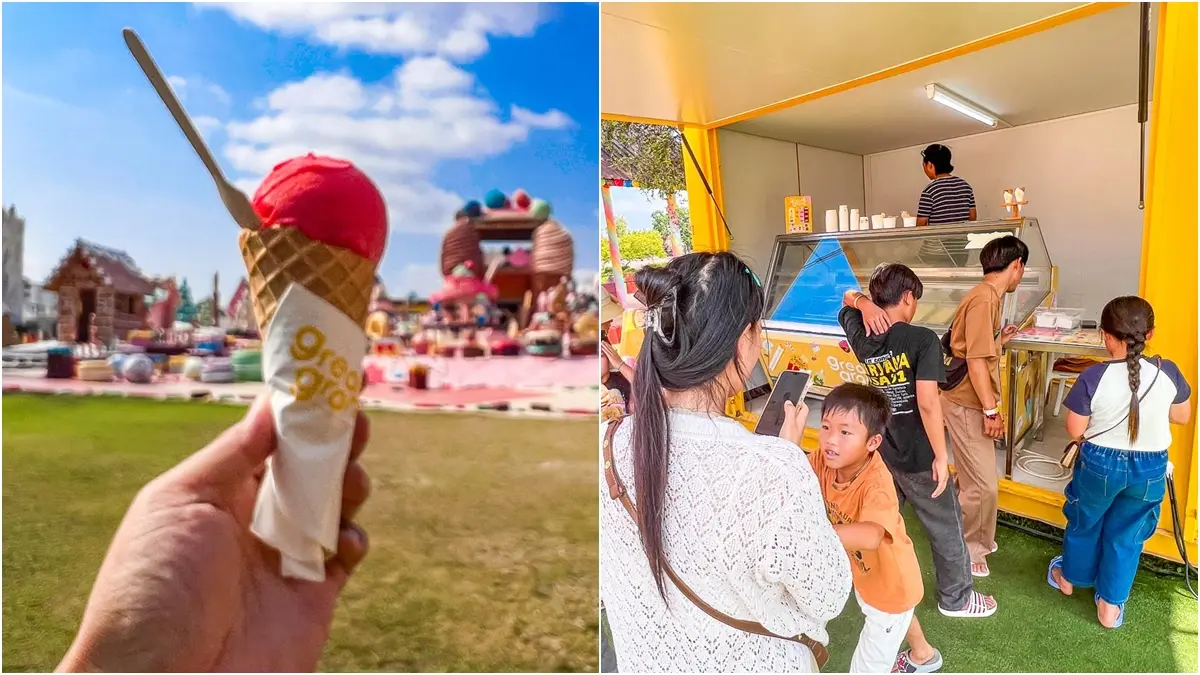 巨型糖果屋!暴紅「甜點樂園」媽媽少女心噴發,必衝「糖果樹滑梯」小孩嗨翻 巨型糖果屋!暴紅「甜點樂園」媽媽少女心噴發,必衝「糖果樹滑梯」小孩嗨翻