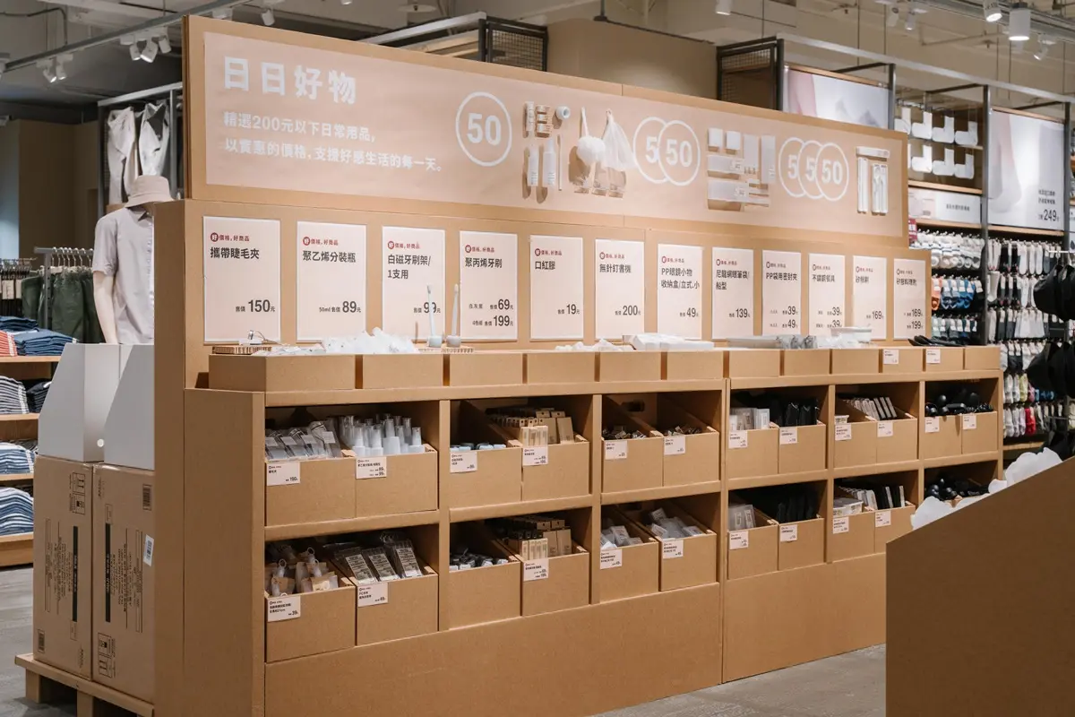 無印良品進駐內湖大潤發!全新店型推百元好物+自助收銀,滿千折百送束口袋 無印良品進駐內湖大潤發!全新店型推百元好物+自助收銀,滿千折百送束口袋