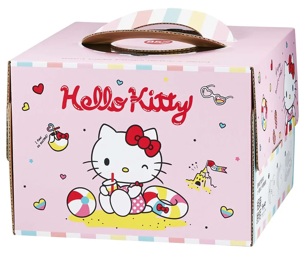 85度C全新三麗鷗蛋糕開賣！KITTY、大耳狗４款造型，免費收超Q公仔、筆筒