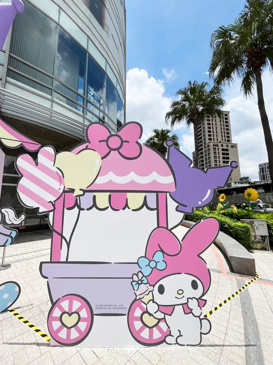 全台首創「三麗鷗樂園」免費逛！美樂蒂旋轉木馬、酷洛米摩天輪６大設施可拍