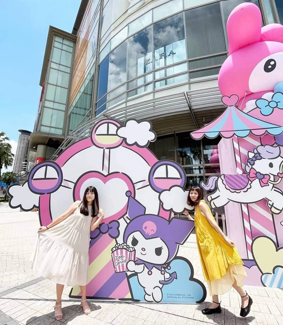 Hello kitty、美樂蒂攻占全台！４大三麗鷗景點：最萌國道休息站、碧潭光雕展