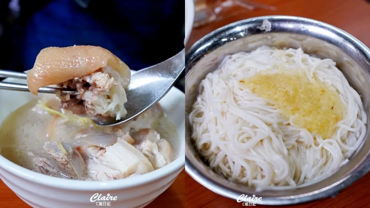 廟口美食紅到韓國!大稻埕50年「白煮豬腳」老台北人最愛,必搭40元爆量麵線 廟口美食紅到韓國!大稻埕50年「白煮豬腳」老台北人最愛,必搭40元爆量麵線