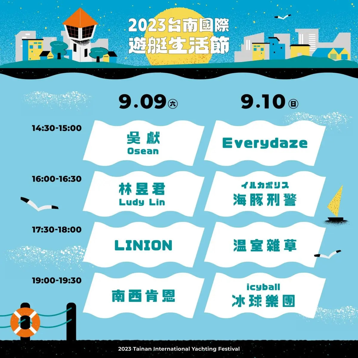 首屆「遊艇生活節」２天快閃台南！免費體驗搭遊艇，加碼逛風格市集、演唱會