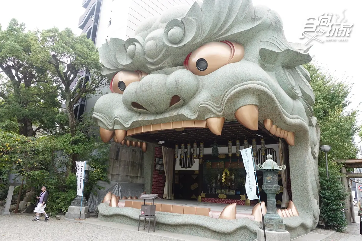 朝聖IG最夯獅子殿！大阪最強能量場所「難波八阪神社」，還能求戀愛鯉魚