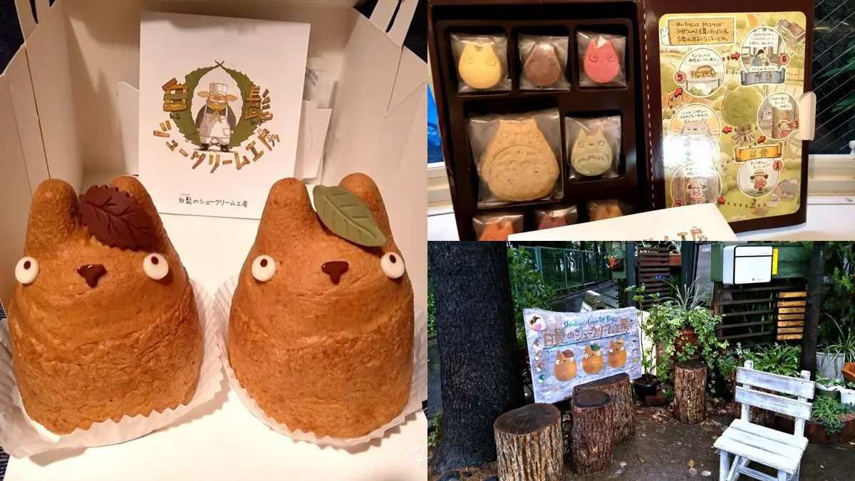 宮崎駿影迷必衝！吉卜力認證「龍貓泡芙」這裡才買得到，外皮超酥脆一咬爆漿