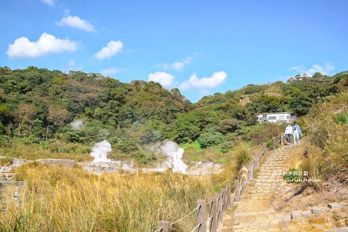 天冷泡湯免花錢！北部５處「免費足湯池」：世界級青磺泉、可愛幾米兔公園