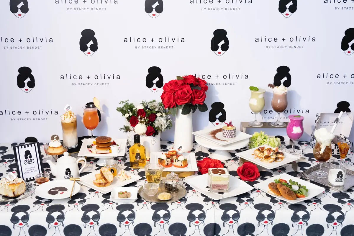 【新開店】最美娃娃頭咖啡廳！全球首間alice + olivia Café，開幕亮點筆記