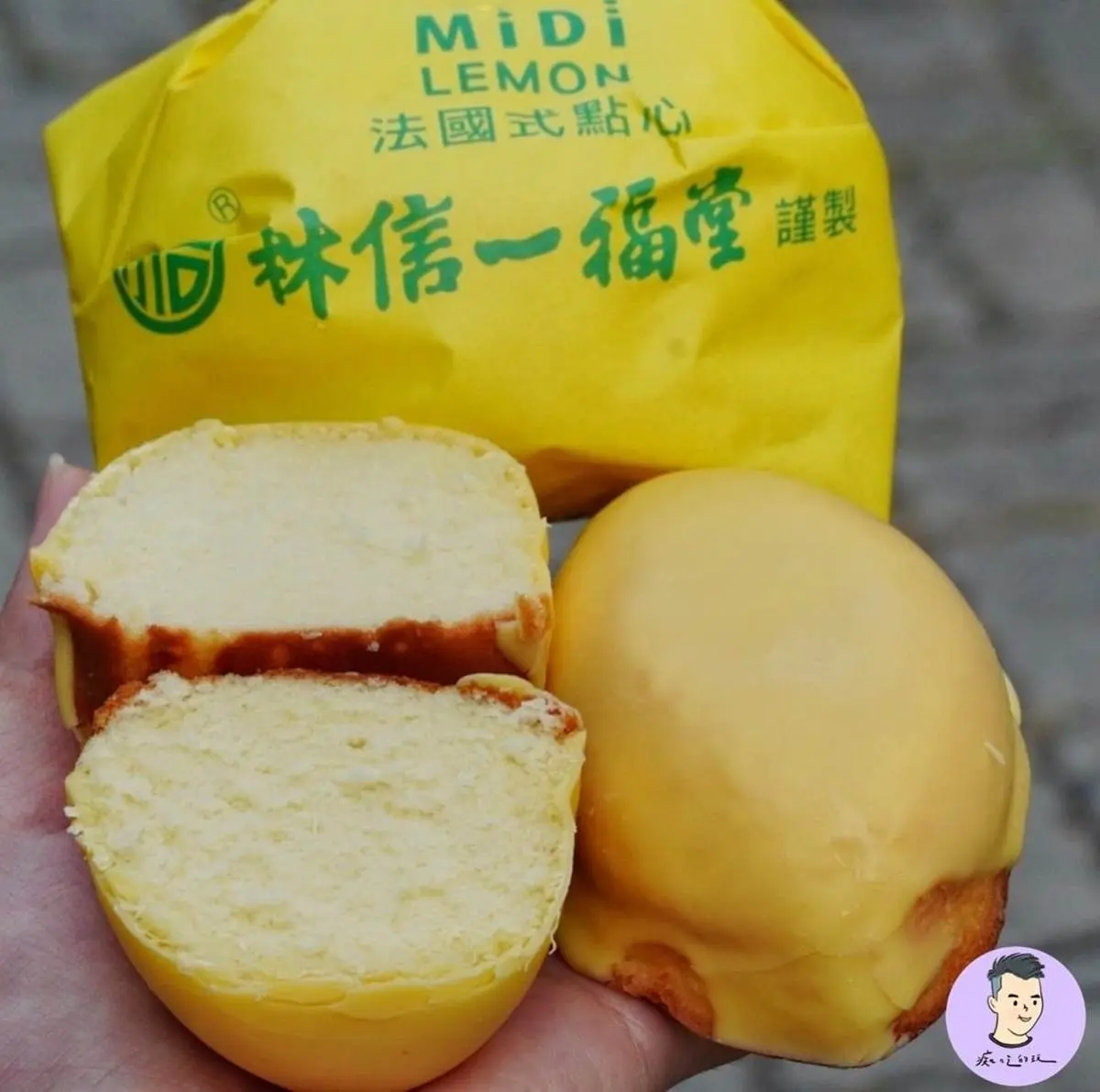 台中伴手禮「林信一福堂」的招牌檸檬餅，造型可愛廣受歡迎。