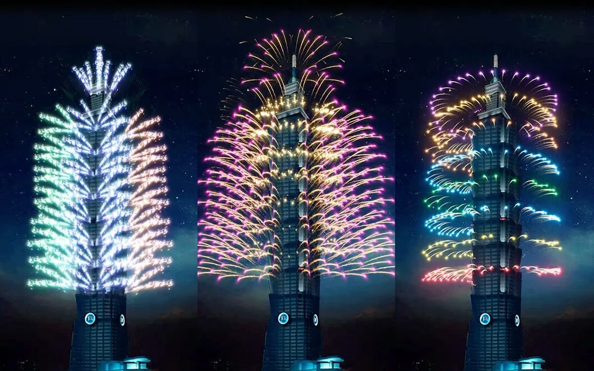 長達300秒免費拍爆！「2024台北101跨年煙火」曝，1.6萬發日本彩色煙火美翻