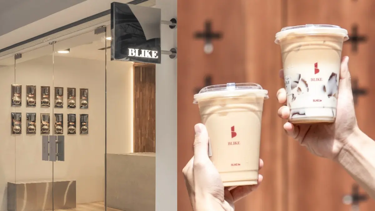 台中「最美奶茶店」到台北！BLIKE精品奶茶插旗延吉街，免費加料升大杯