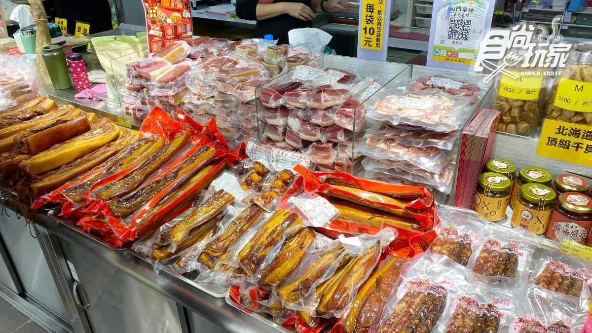 南門市場年貨大街！必買４家熟菜、南北貨：年菜霸主東坡肉、百年火腿世家