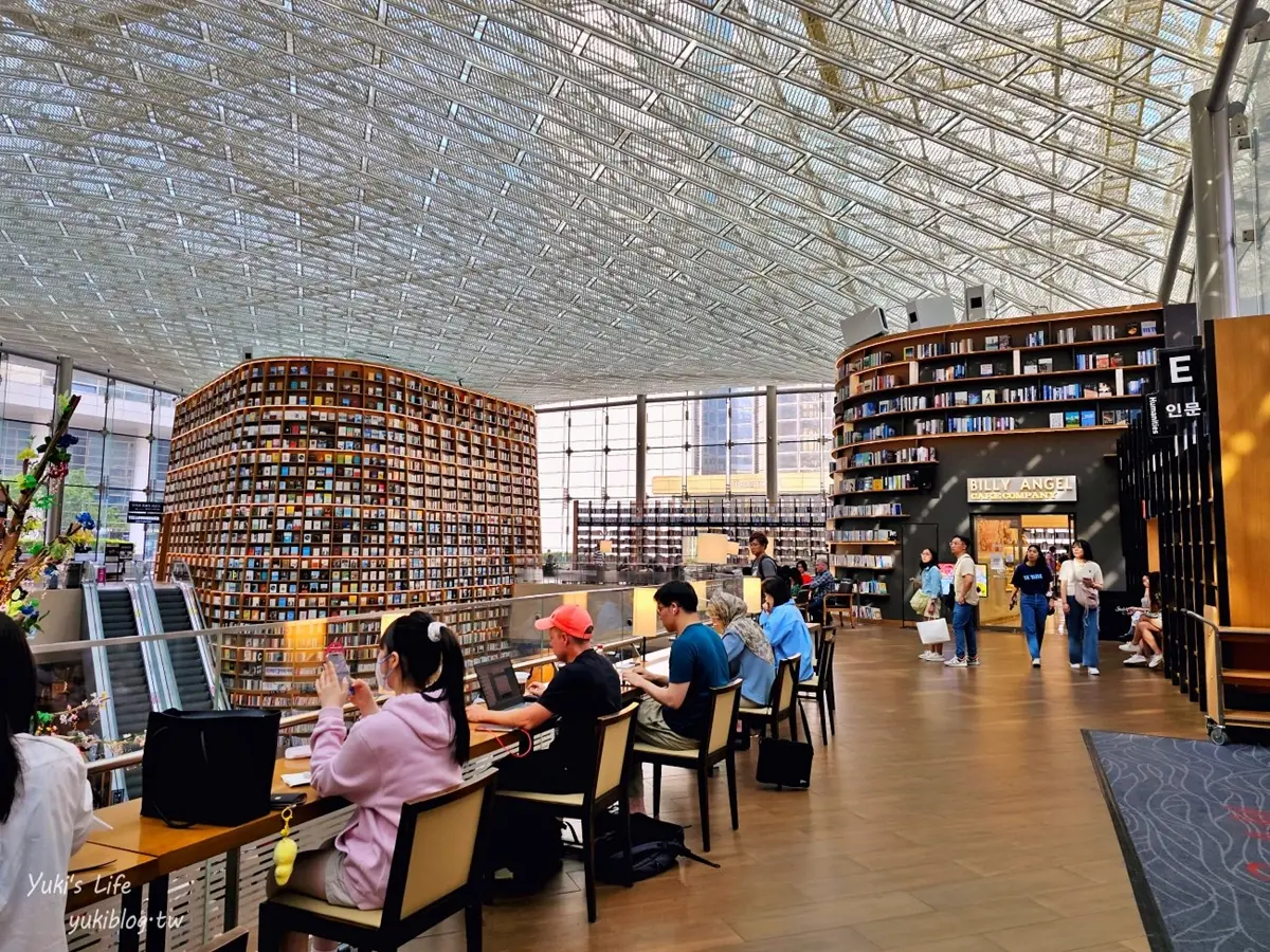朝聖韓劇取景地!3樓高最美「星空圖書館」IG夯翻,夜晚點燈浪漫爆棚 朝聖韓劇取景地!3樓高最美「星空圖書館」IG夯翻,夜晚點燈浪漫爆棚