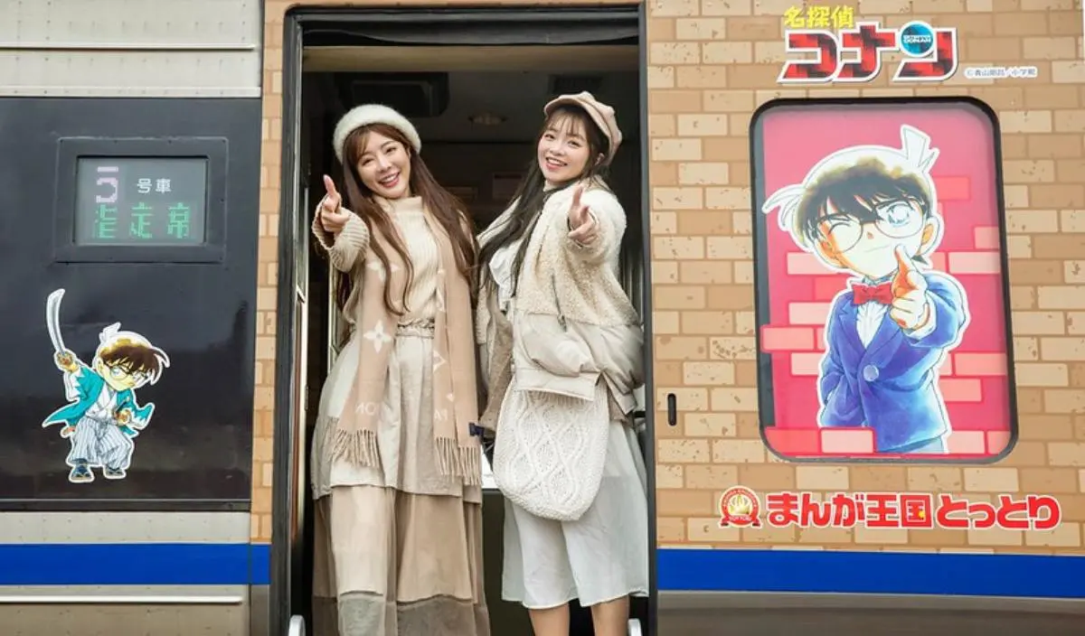 柯南迷快衝!最新柯南「限定列車」行駛中,5車廂基德、小蘭人氣角色拍爆 柯南迷快衝!最新柯南「限定列車」行駛中,5車廂基德、小蘭人氣角色拍爆
