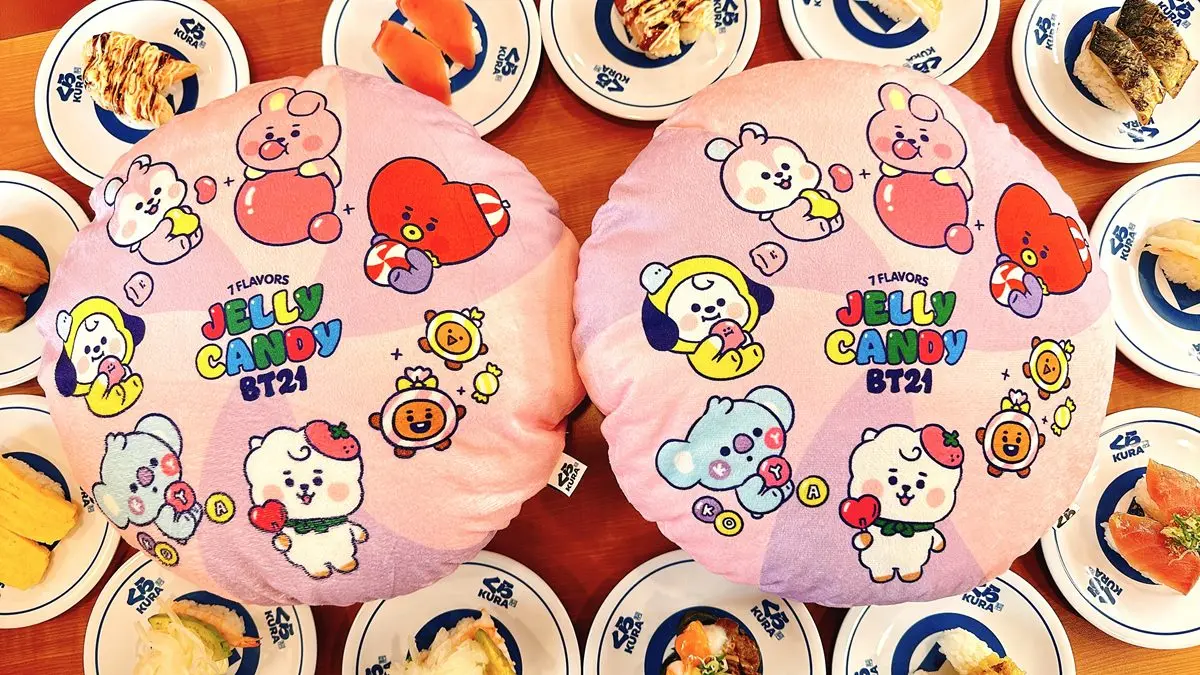 ３款「BT21周邊」只送不賣！藏壽司化身超萌主題店，全台僅「４家」快衝打卡