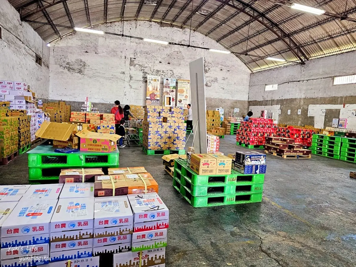 飲品界的好市多！保久乳整箱便宜搬回家，「中部最大牛奶批發」地點曝光