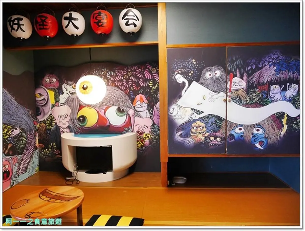 滿屋妖怪陪你睡!鬼太郎飯店龍蝦燒烤吃到爽,免費KTV還點得到小幸運 滿屋妖怪陪你睡!鬼太郎飯店龍蝦燒烤吃到爽,免費KTV還點得到小幸運