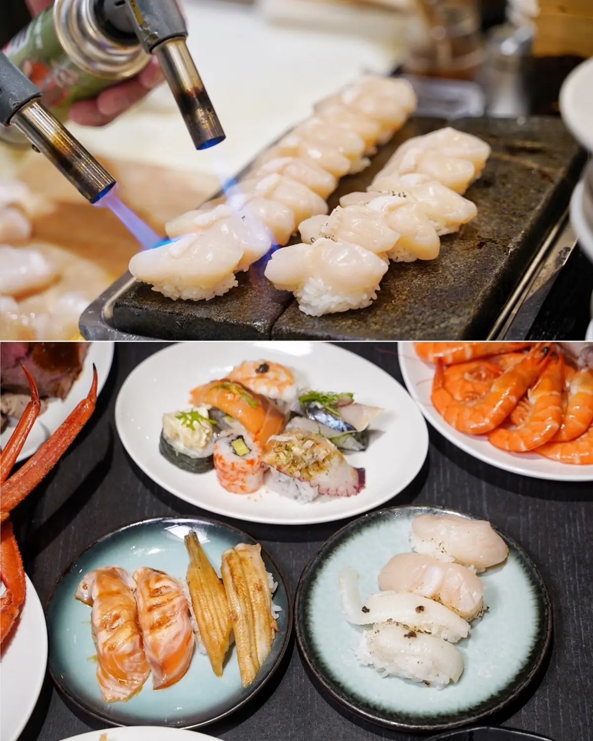 龍蝦粥一次給半隻！台南「吃到飽天花板」，大干貝、松葉蟹、肥嫩生魚片隨你嗑