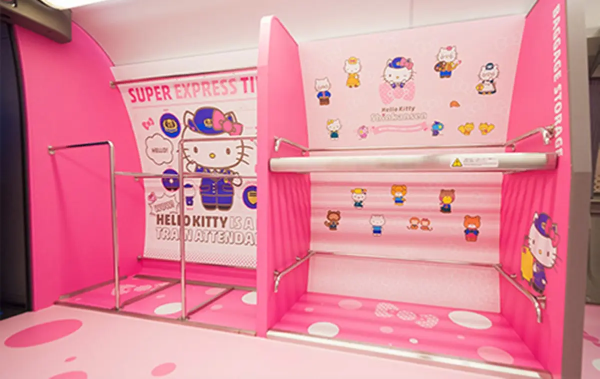 Hello Kitty 50歲啦!主題列車拍到飽搶限量周邊,拿「這張票」免費無限搭 Hello Kitty 50歲啦!主題列車拍到飽搶限量周邊,拿「這張票」免費無限搭