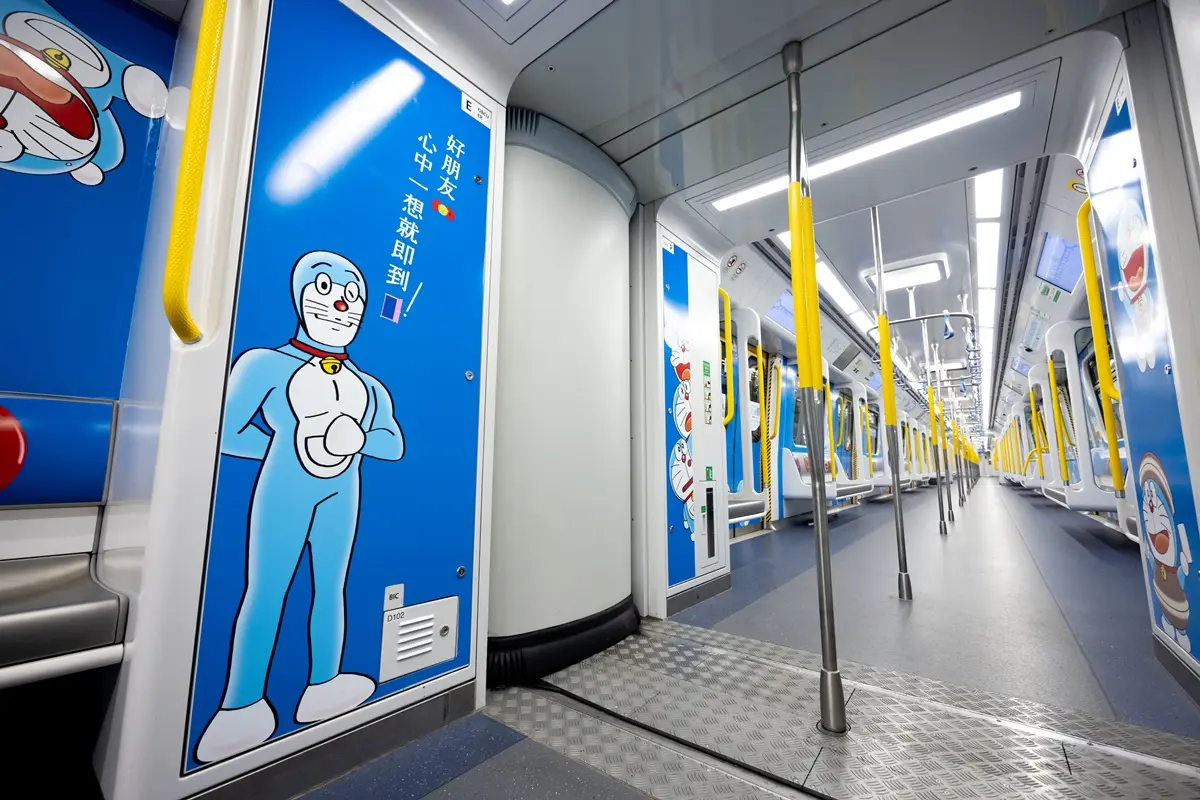 哆啦A夢迷快衝!全球首座「哆啦A夢主題月台」在這,限時主題列車超好拍 哆啦A夢迷快衝!全球首座「哆啦A夢主題月台」在這,限時主題列車超好拍