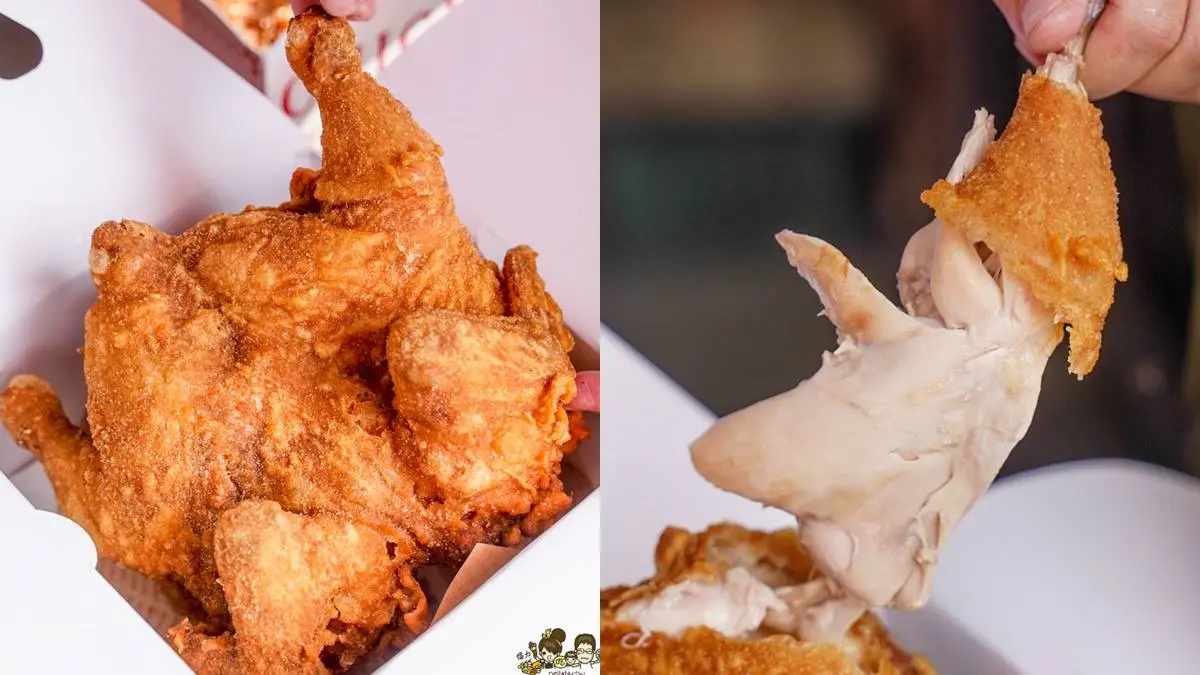 網稱「高雄賣最好炸全雞」!比臉大巨無霸炸雞300有找,必點隱藏版手標泰奶 網稱「高雄賣最好炸全雞」!比臉大巨無霸炸雞300有找,必點隱藏版手標泰奶