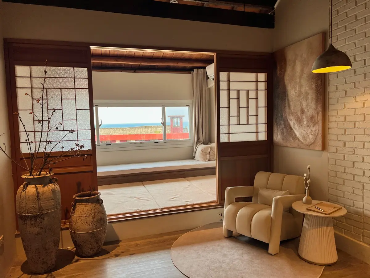【新開店】十三層遺址走路就到！水湳洞祕境民宿２人起包棟，歐式早餐免費送