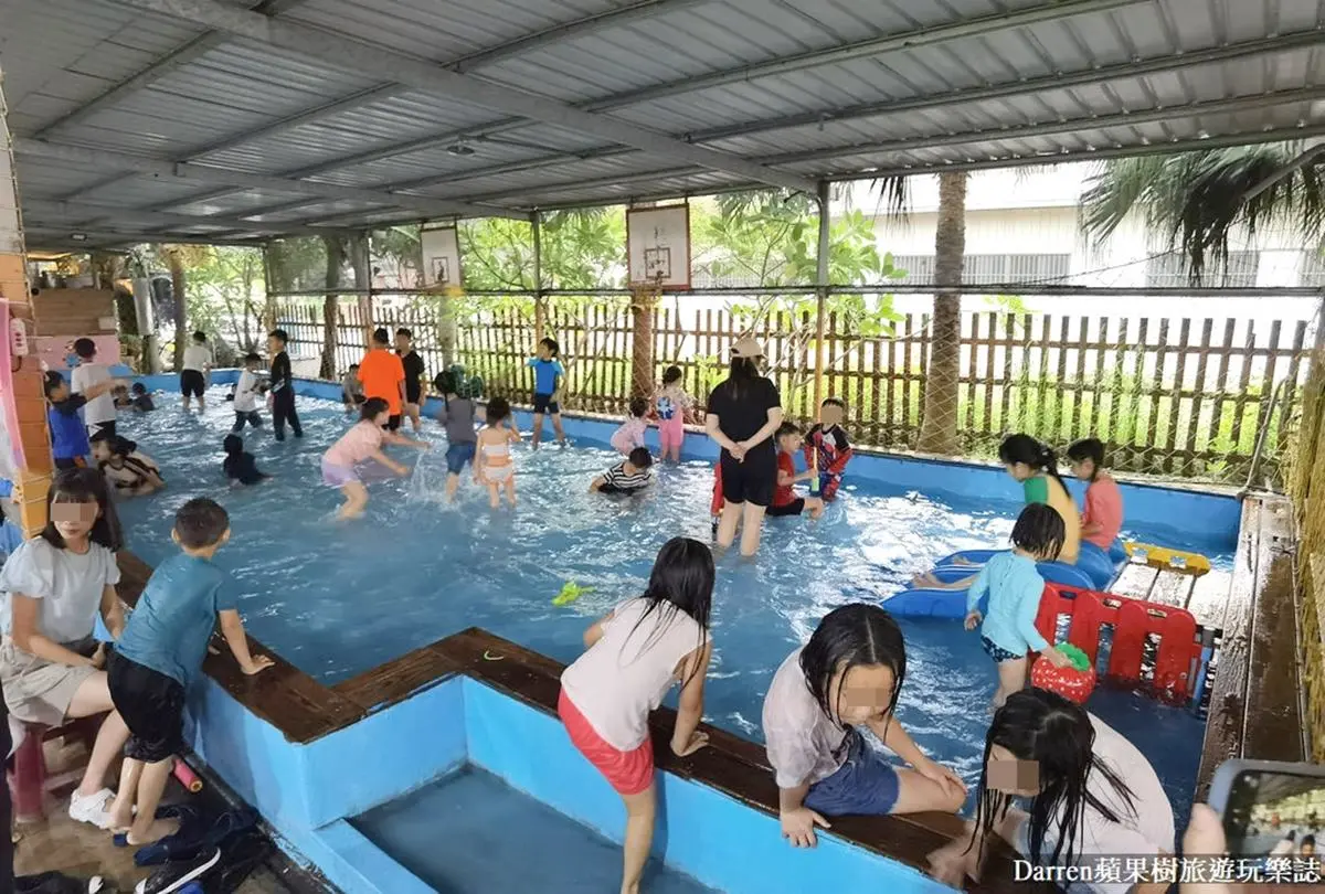 490元烤肉＋火鍋吃到飽！桃園最強「親子農場」戲水池、氣墊城堡免費玩整天