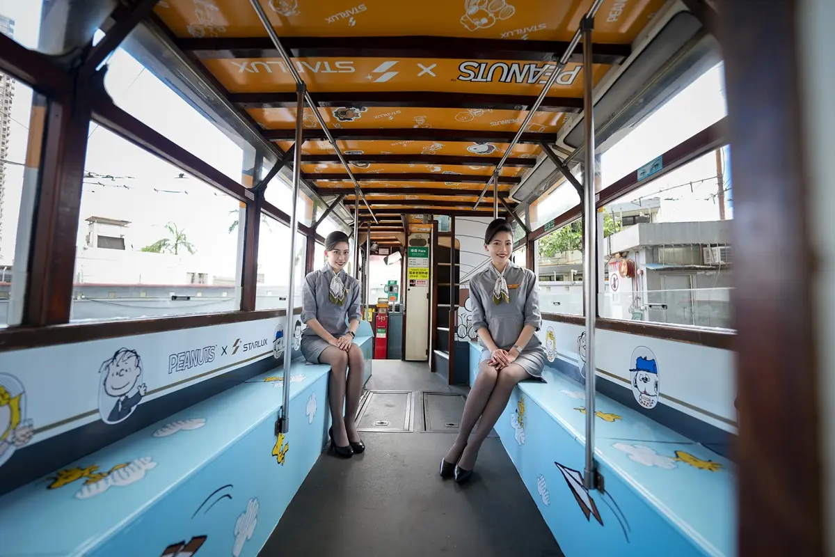 星宇航空「史努比主題電車」來了！限時３個月拍爆，還有１日限定「陸上班機」