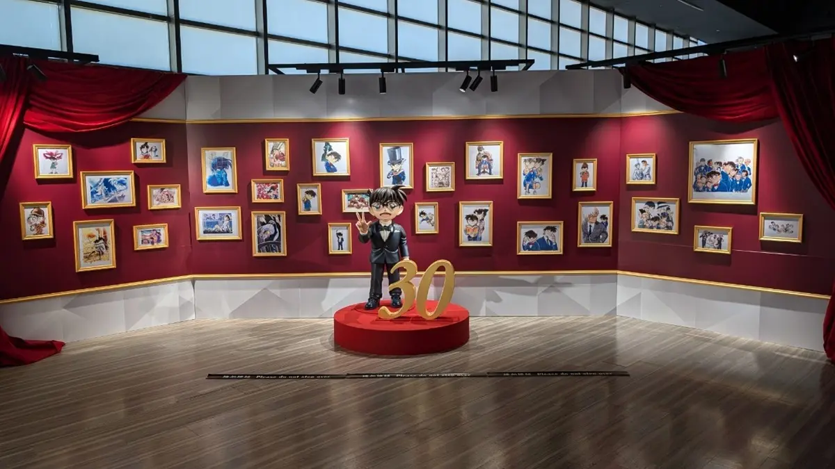 柯南真粉絲必衝！「名偵探柯南30週年紀念展」６大展區，還有限定周邊快搶