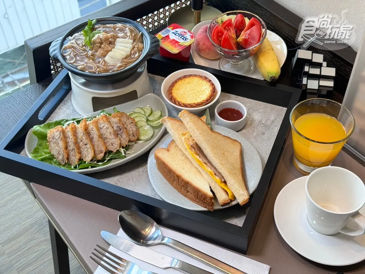 早餐免出房爽嗑老店小吃!高雄最新「貨櫃飯店」開箱,連住含早餐每人免1千3 早餐免出房爽嗑老店小吃!高雄最新「貨櫃飯店」開箱,連住含早餐每人免1千3